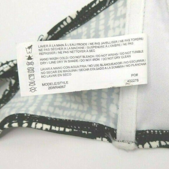 Altard State Swim Bikini Top Bandeau Small Black - Picture 10 of 10